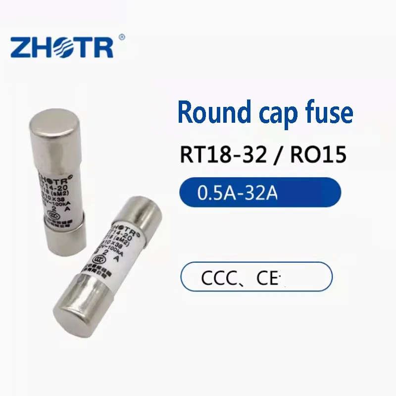 20 шт. R015 предохранитель RO15 керамическая трубка предохранителя 10X38 мм 10*38 AM2 380 В RT18