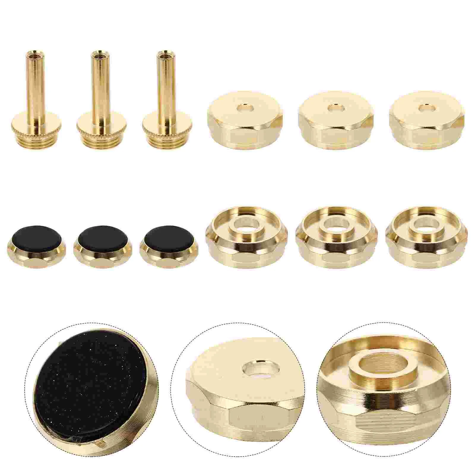 

Small Button Musical Trumpet Supplies Piston Buckle Accessories Instrument Copper Tool Snap Stuff Bach