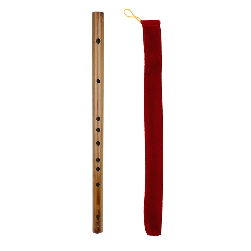 Key Meibet Mini Piccolo Velvet Bag Tune Bamboo Flute National Musical Instrument