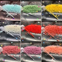 3mm super high quality cream cloud magic glass rice beads manual diy bead necklace bracelet accessories materials