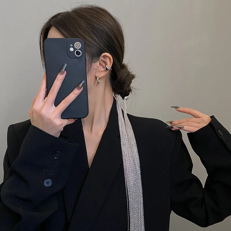 

Женская модная повязка на голову в стиле ретро, аксессуары для волос, металлическая шпилька для волос, украшения для вечеринки для девушек, многослойная шпилька для волос с кисточкой 45 см