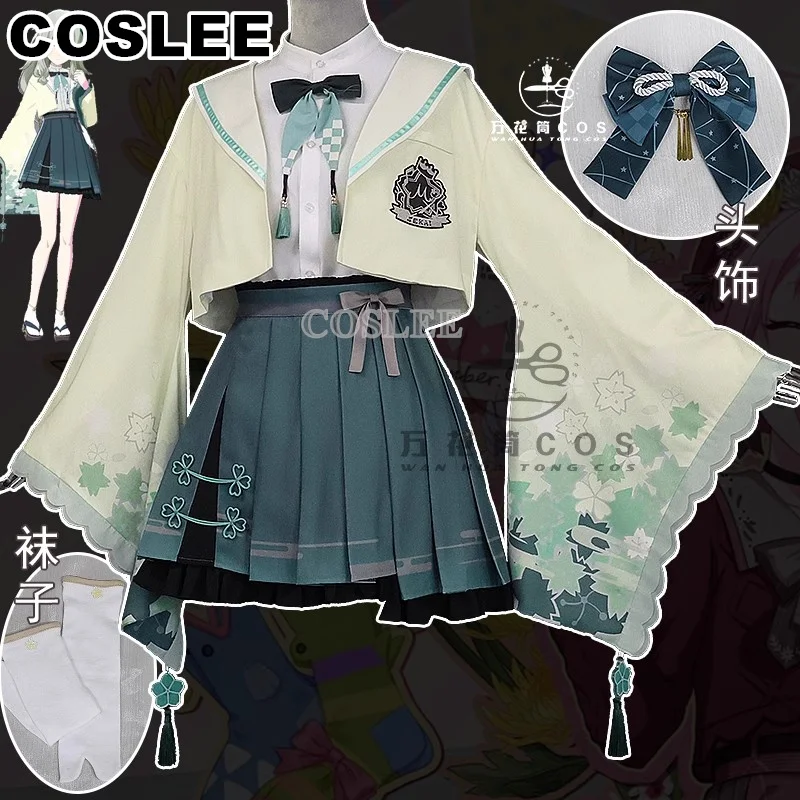 COSLEE Project Sekai Kusanagi Nene Otori Emu Косплей Костюм PJSK Прекрасная ежемесячная карта Кимоно
