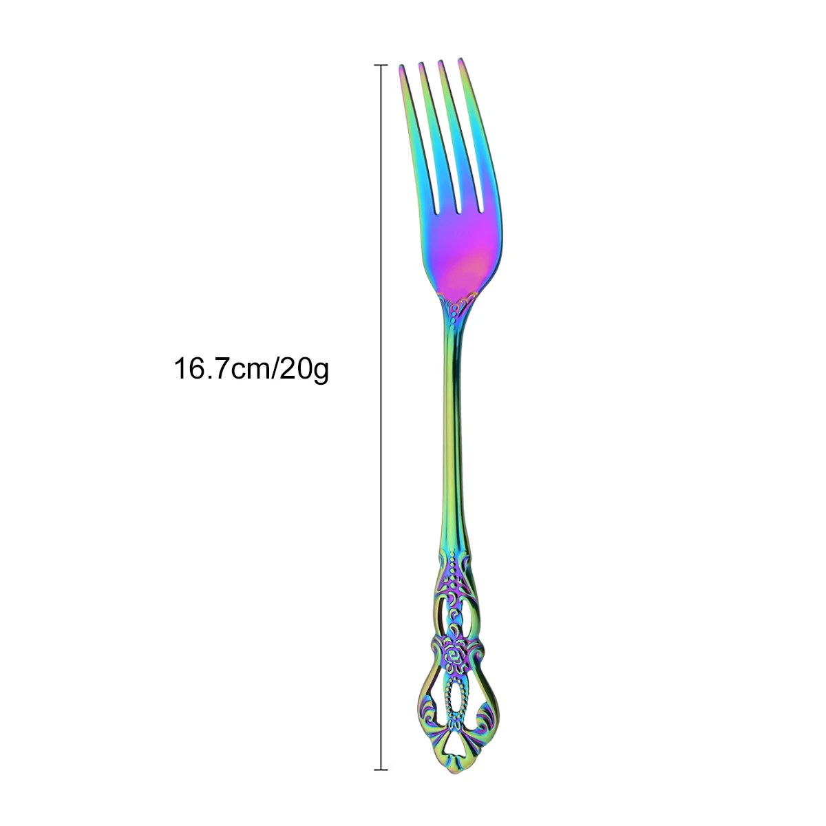 

Набор столовых приборов из нержавеющей стали Luxury Rainbow