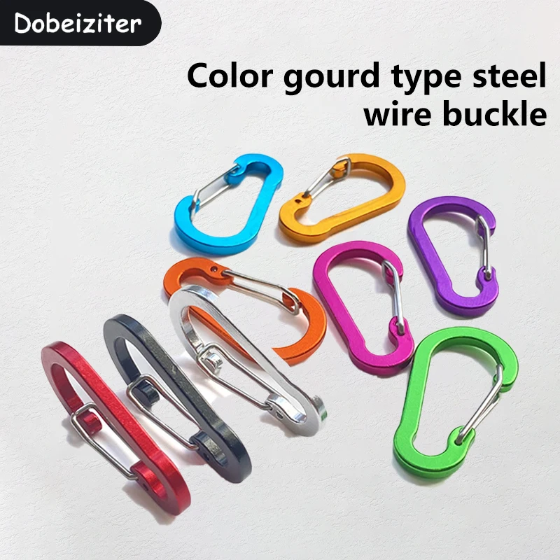 Alpinist Survival S-образное Кольцо С Пряжкой Карабин Зажим Для Кемпинга Алюминиевый