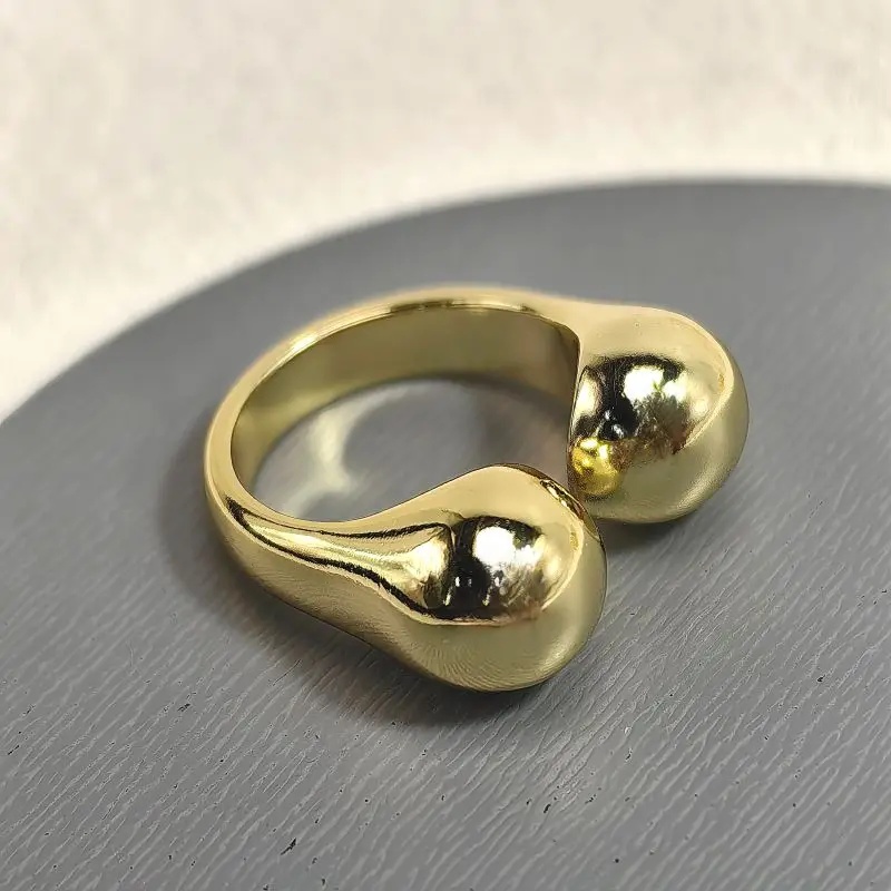 Модное металлическое кольцо unode 50 из серебра 925 пробы модная ниша популярно в