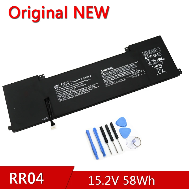 

RR04 NEW Original Battery For HP Omen 15-5000NA 5000ND 5011TX 5220NR 5120NR 5117TX 5104TX 5051NA HSTNN-LB6N 778951-421 TPN-W111