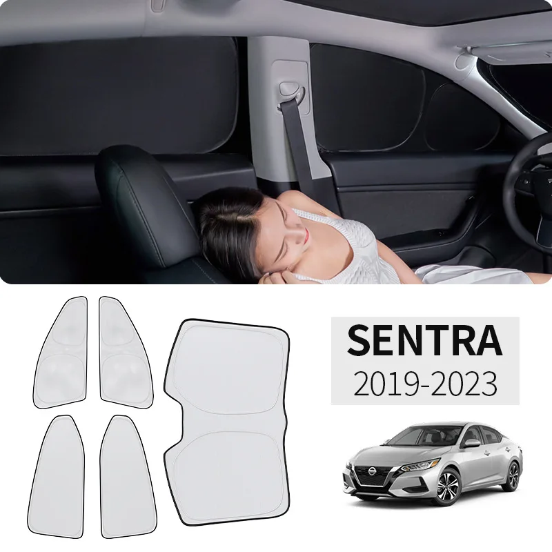 

For Nissan Sentra Car Sunshade Umbrella Car Sun Shade Protector Parasol Summer Sun Interior Windshield Protection Accessories