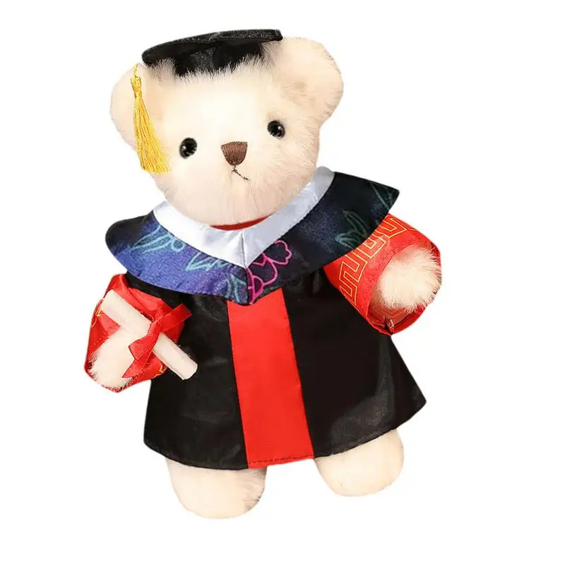

Graduation Teddy Dr. Bear Gift Class Of 2022 | Graduation Plush Bear With A Black Cap For Kindergarten Elementary High School