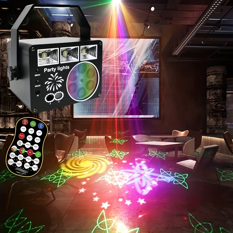 RGB Светодиодный Мобильный Световой Проектор С Голосовым Управлением Для