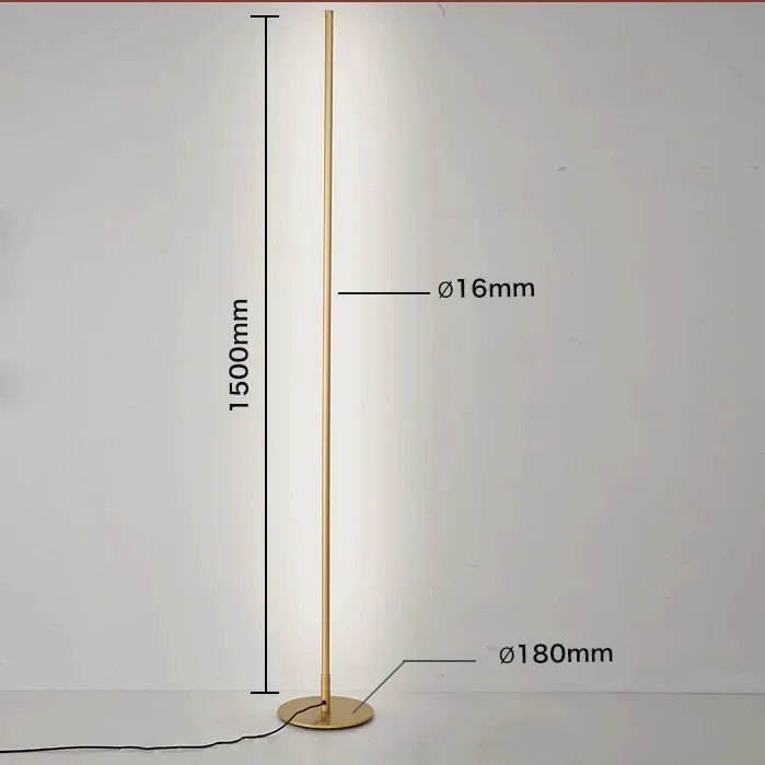 

Напольный светодиодный торшер CHUBAN с пультом