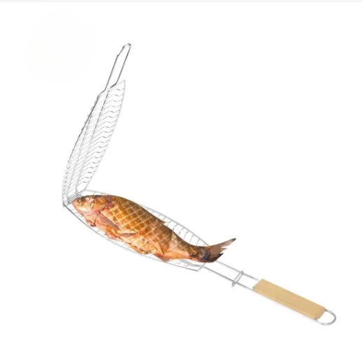 

Поджарочная корзина для овощей со складной ручкой, «сделай сам», гибкий антипригарный инструмент для барбекю на открытом воздухе, портативная сетка для бургеров и барбекю