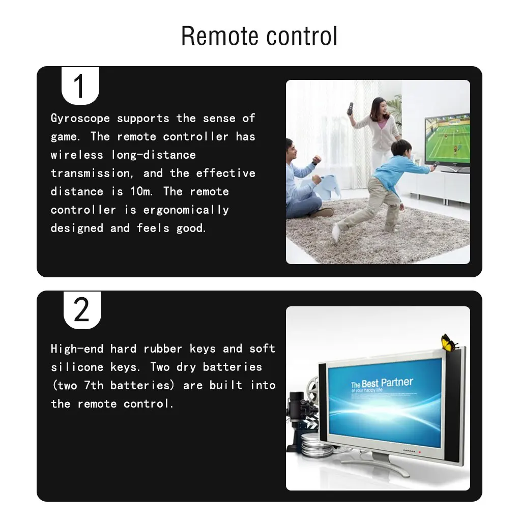 T2 беспроводной смарт-пульт дистанционного управления с датчиком движения