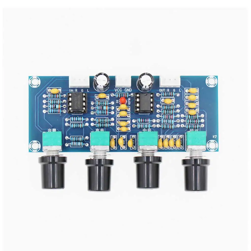 

Amplifier Board Dual Channel DC12 24V Lightweight Sturdy Tone Boards Electronic Electronically Module Music Speaker