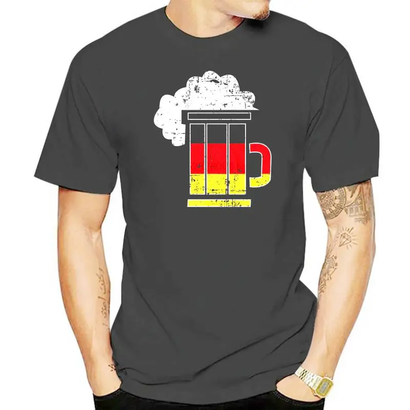

Мужская футболка Threadrock с надписью «пивная кружка», с национальным флагом Берлина