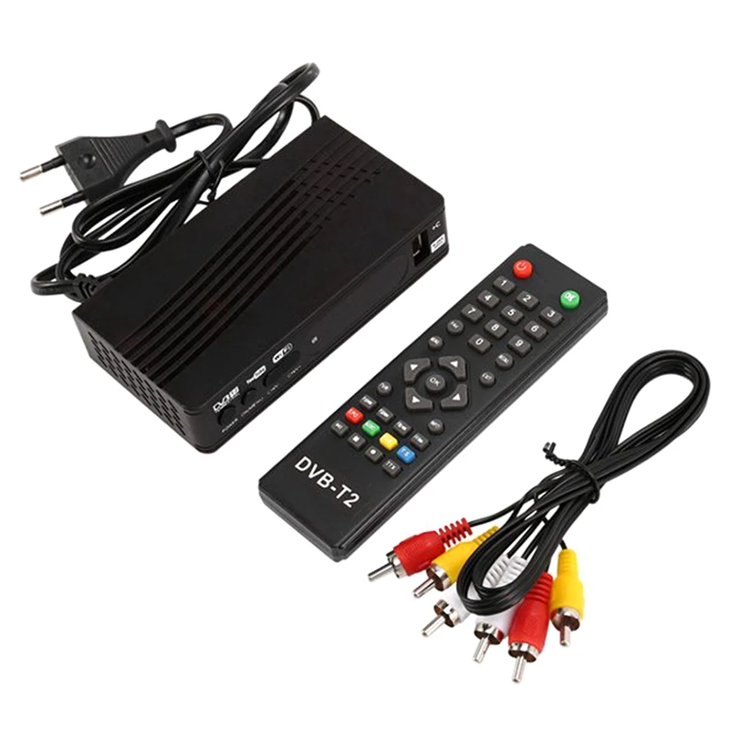 

HOT-HD99 FTA HEVC 265 DVB T2 Digital TV Tuner H.265 TV Receiver Full HD DVBT2 Video Decoder EU Plug