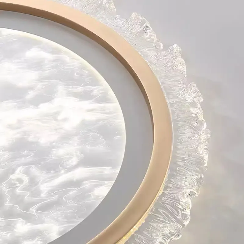 Креативная Роскошная акриловая потолочная лампа для спальни гостиной коридора