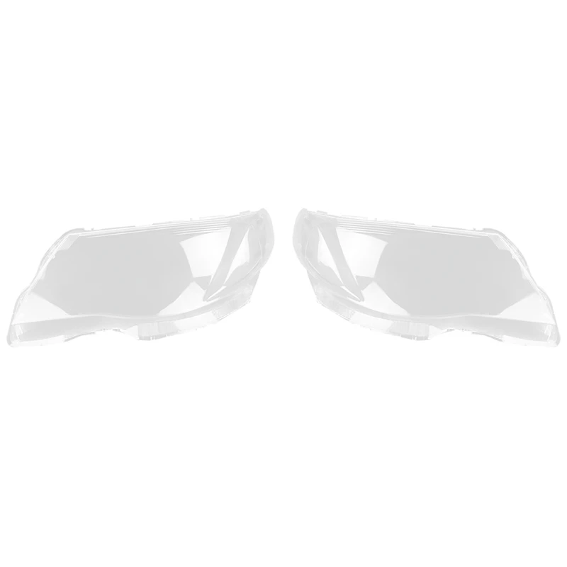

2 Pcs Car Right Side Headlight Clear Lens Cover Head Light Lamp Lampshade Shell (Passenger Side) & Driver Side)