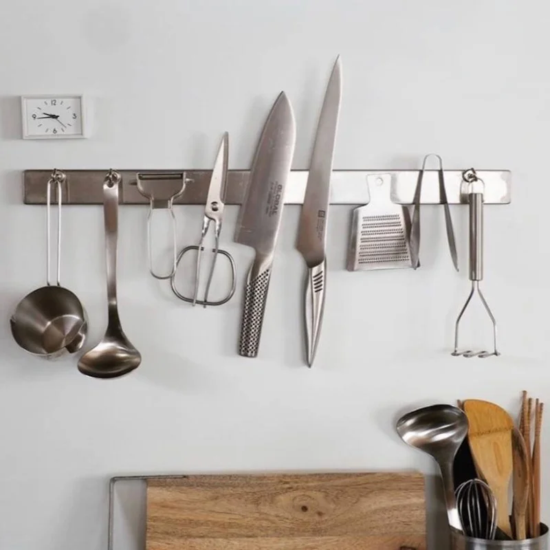 

Stainless Steel Wall Shelf Rack Free Punching Display Tool Nordic Dish Drying Rack Decoration Estanteria Kitchen Organizer