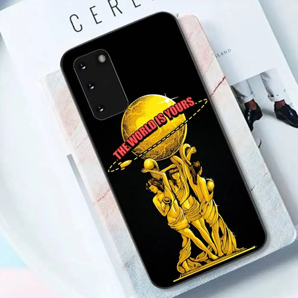 Классический чехол для телефона Tonny Montanas Scarface для Samsung S 24 fe 25 Ultra plus 20 lite 21 30 22 23 24 22 Ultra 5G Fundas (art.: 3920db0cc84eb) - 3920db0cc84eb