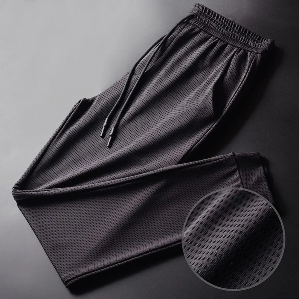 

Fashion Man Casual Lightweight Running Pants Quick Dry Sports Comfort Stretch Outdoor Training Fitness Sweatpants Sportwear
