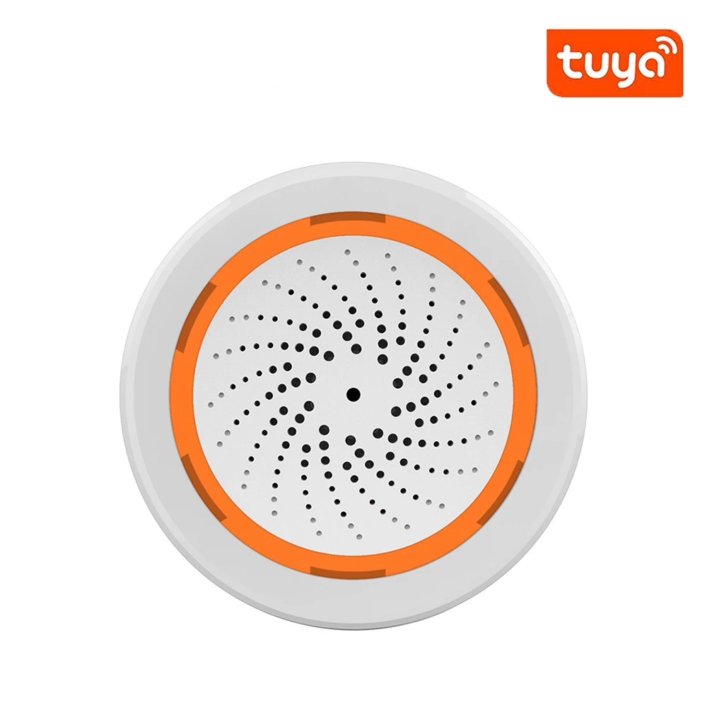 

Смарт-сирена Tuya Zigbee с датчиком температуры и влажности