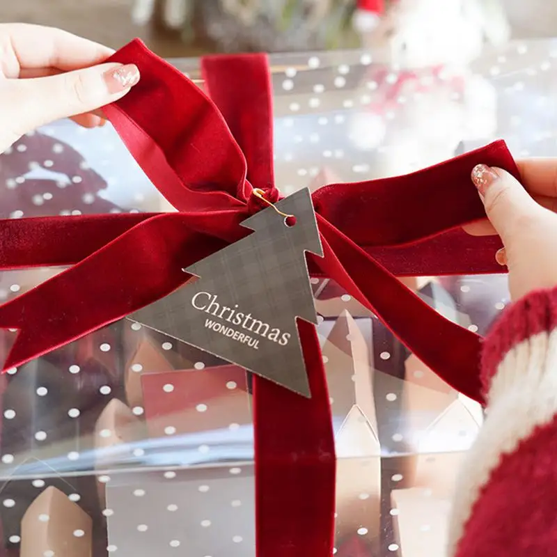 25-дневные рождественские адвент-календари Пустые для заполнения рождественских