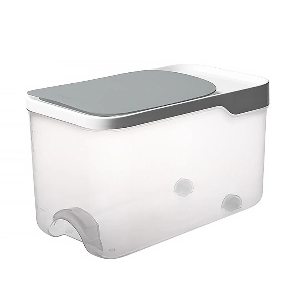 

Storage Rice Container Dispenser Bin Bucket Flour Containers Kitchen Grain Cereal Box Dog Airtight Dry Sealed Tank Holder Large