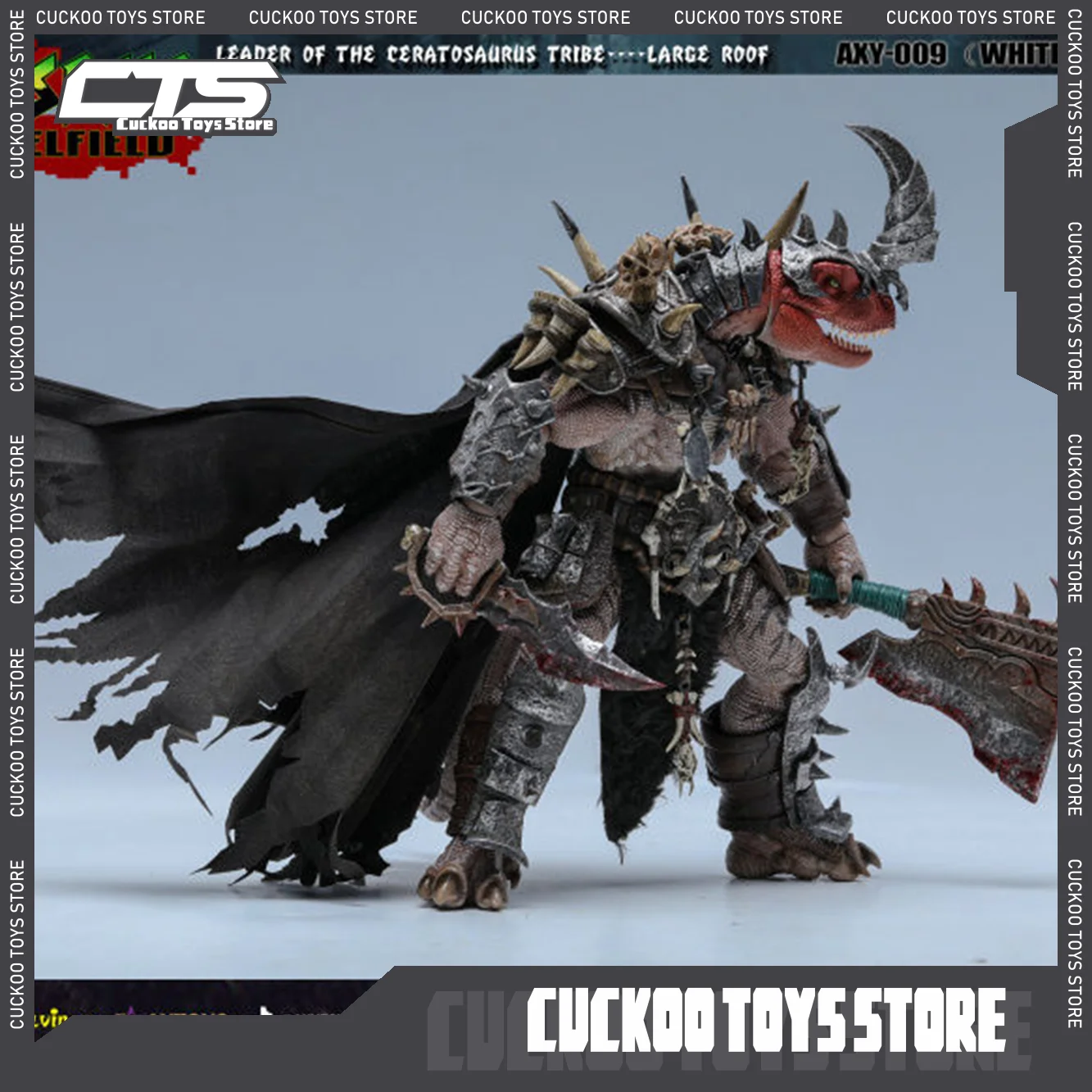 AXYTOYS масштаб 1/12 мужской солдат карнавальный орд кератозавр легион полный набор