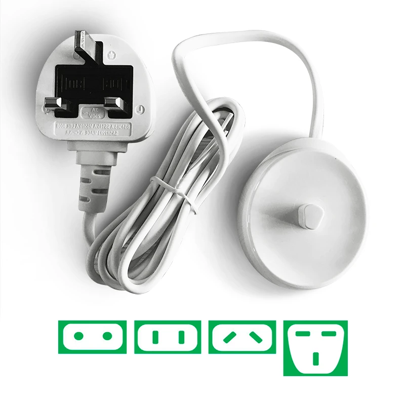 Электрическая зубная щетка индуктивное зарядное устройство Водонепроницаемая Зарядная база для Oral B электрическая зубная щетка серии es D12 iщетки 9000plus Электрическая зубная щетка индуктивное зарядное устройство Водонепроницаемая Зарядная база для Oral B электрическая зубная щетка серии es D12 iщетки 9000plus