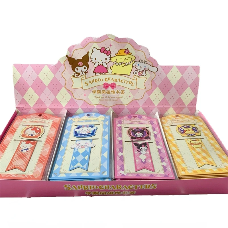 

Sanrio college wind magnetic bookmark wholesale magnet bookmark diy primary school student creative cartoon magnet book clip