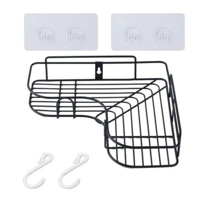 Аксессуары для ванной комнаты угловая полка без перфорации арматура кованая