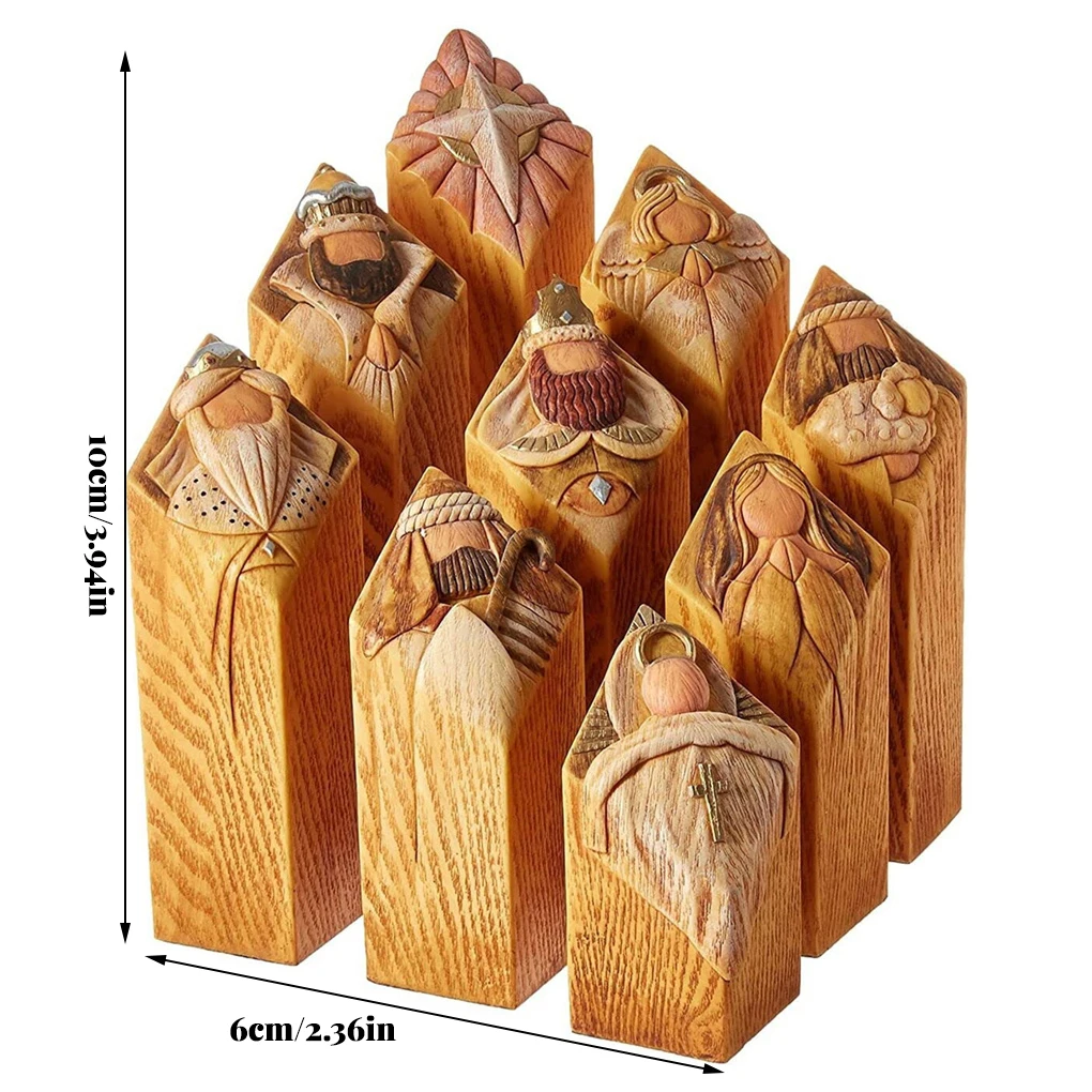 

9 шт./упаковка, декоративные статуи столбов