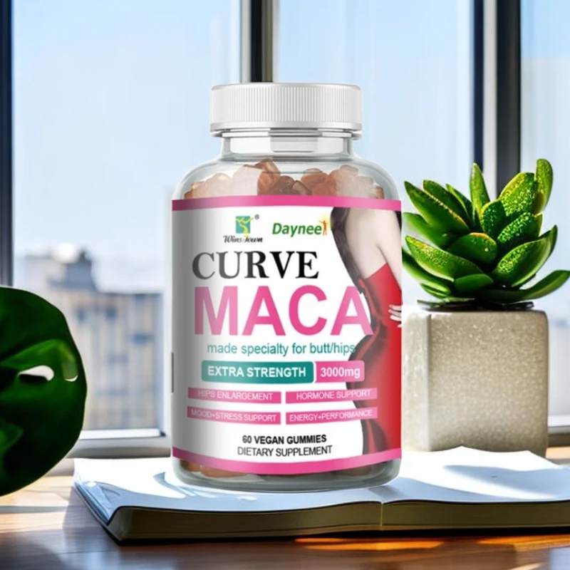 

60 capsules Buttock curve maca fudge improves the energy level of the body and strengthens the buttocks to enrich the chest