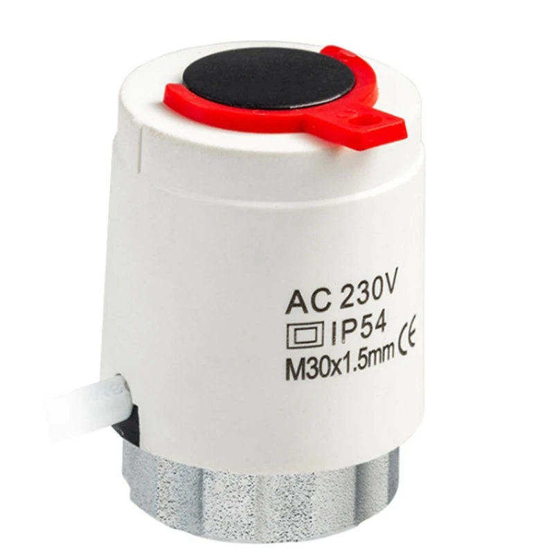 

New 230V Electric Thermal Actuator Radiator For Manifold Underfloor Heating NC Valve