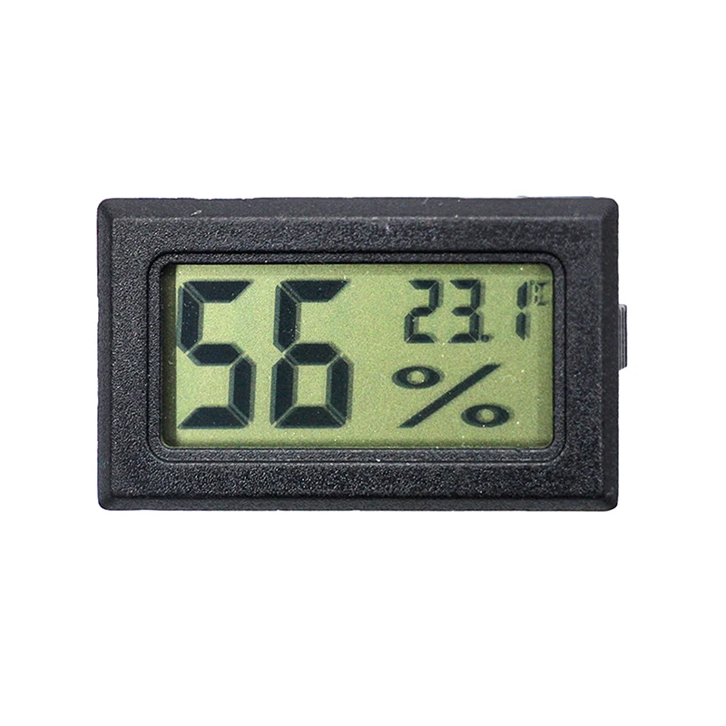 Embedded Thermo-Hygrometer Electronic Thermo-Hygrometer Mini LCD Digital Thermometer Hygrometer Temperature Indoor Convenient