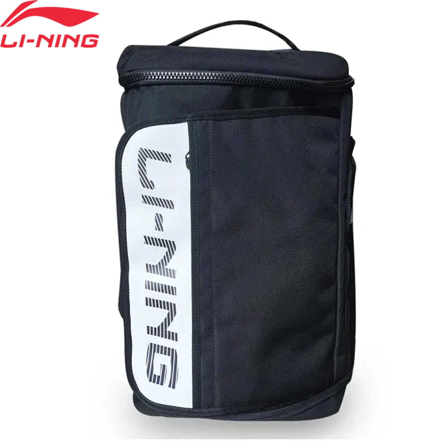Фото Баскетбольный рюкзак унисекс Li-Ning из полиэстера, большая вместимость, практичная модная сумка на подкладке для мужчин и женщин, сумка на двойное плечо ABSV359 №1