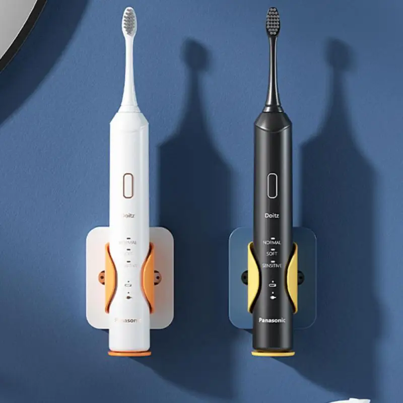 Фото Настенный держатель для зубных щеток для Oral B Braun, автоматический органайзер, белый держатель для зубных щеток, аксессуары для ванной комнаты, инструменты №1