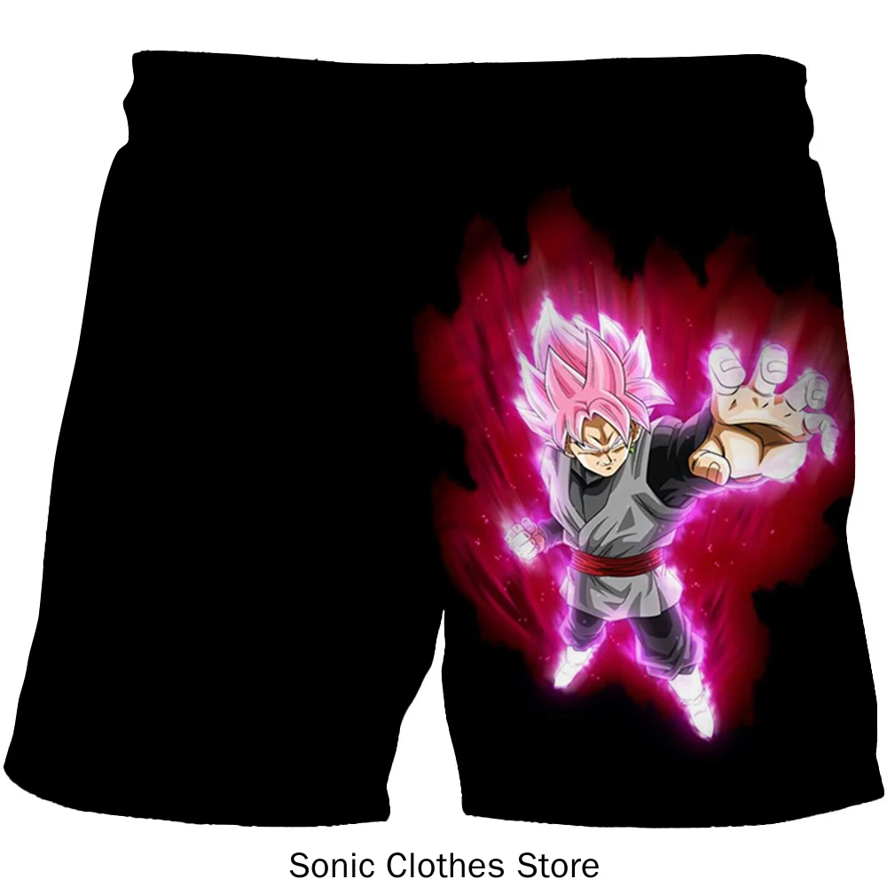 

Dragon Ball Shorts Men Goku Children's Summer Clothes Baby Boys Beach Pants Trousers 3D Printing Cartoon Shorts Quick Drying