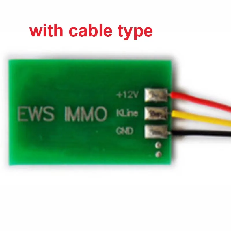 

Новый симулятор EWS IMMO с кабелем без кабеля, опция для BWM EWS2 EWS 3,2 Эмулятор иммобилайзера, программатор высокого качества