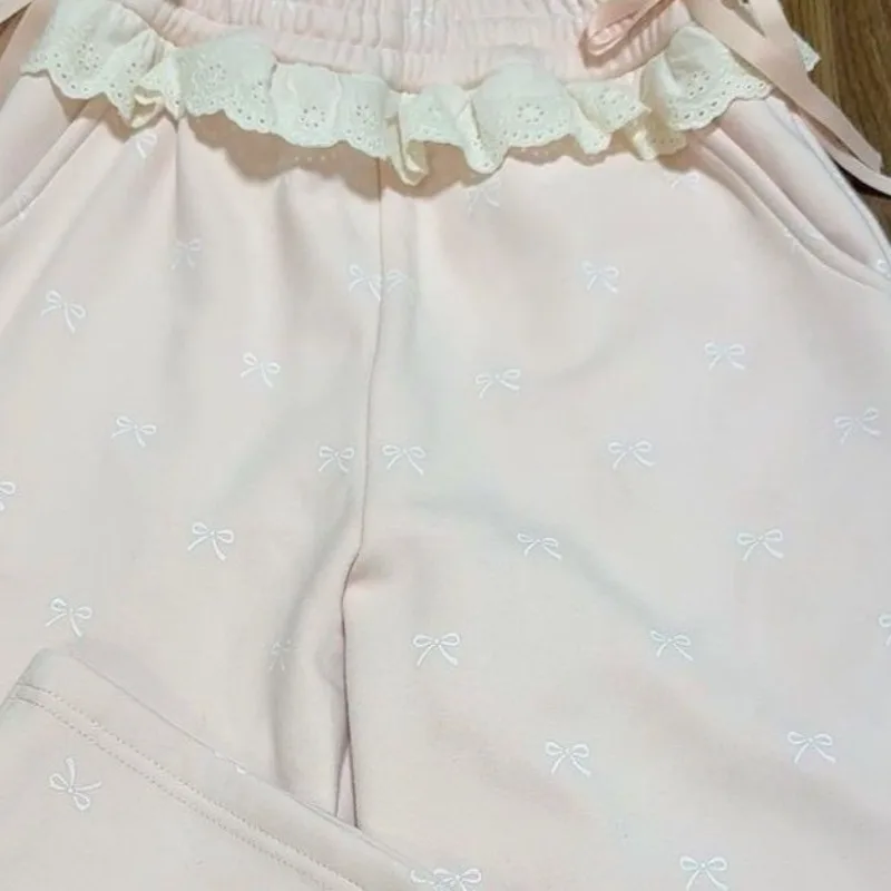 Брюки женские с бантом Kimutomo размер S - XXXL цвет в ассортименте