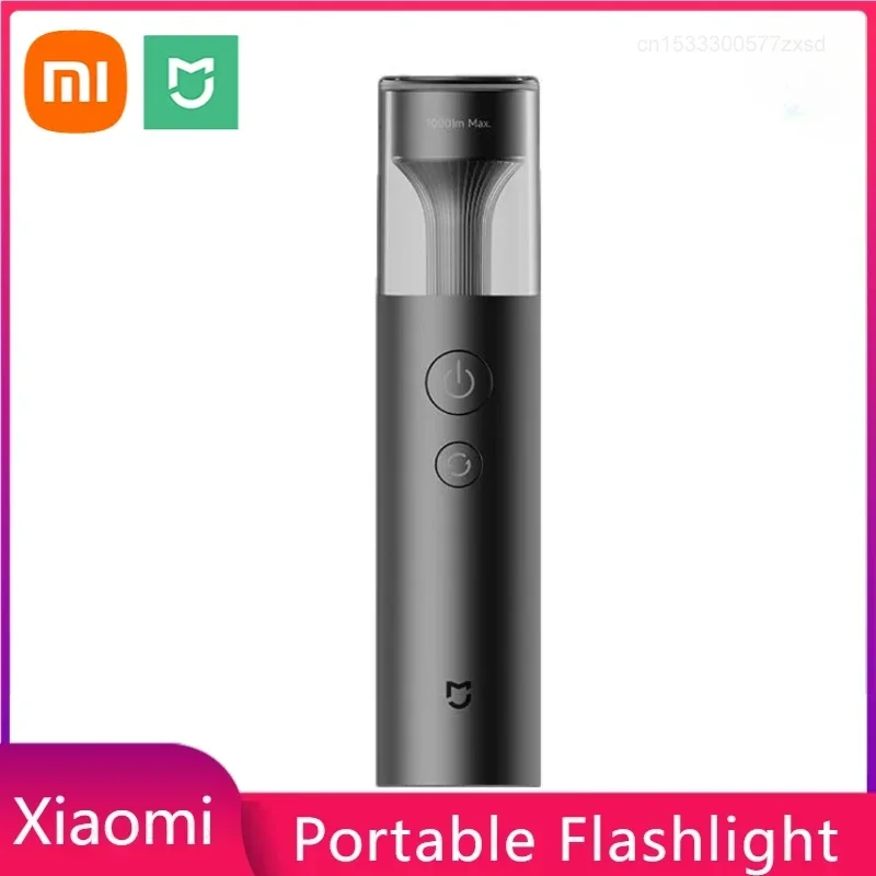 Фото Xiaomi Mijia Многофункциональный портативный фонарик для лагеря Атмосфера Свет Сильный свет для выживания в дикой природе Фонарик для самообороны №1