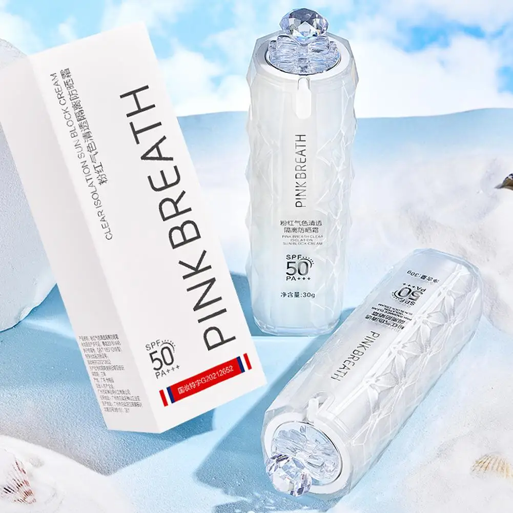 Новинка отбеливающий солнцезащитный крем для лица и тела Spf50 + освежающее