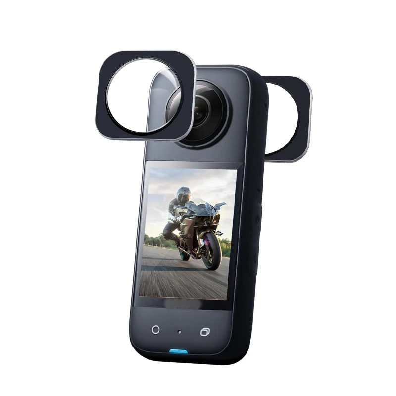 

For insta360 x3 Sports Camera Paste type Optical Glass Protection Mirror ​