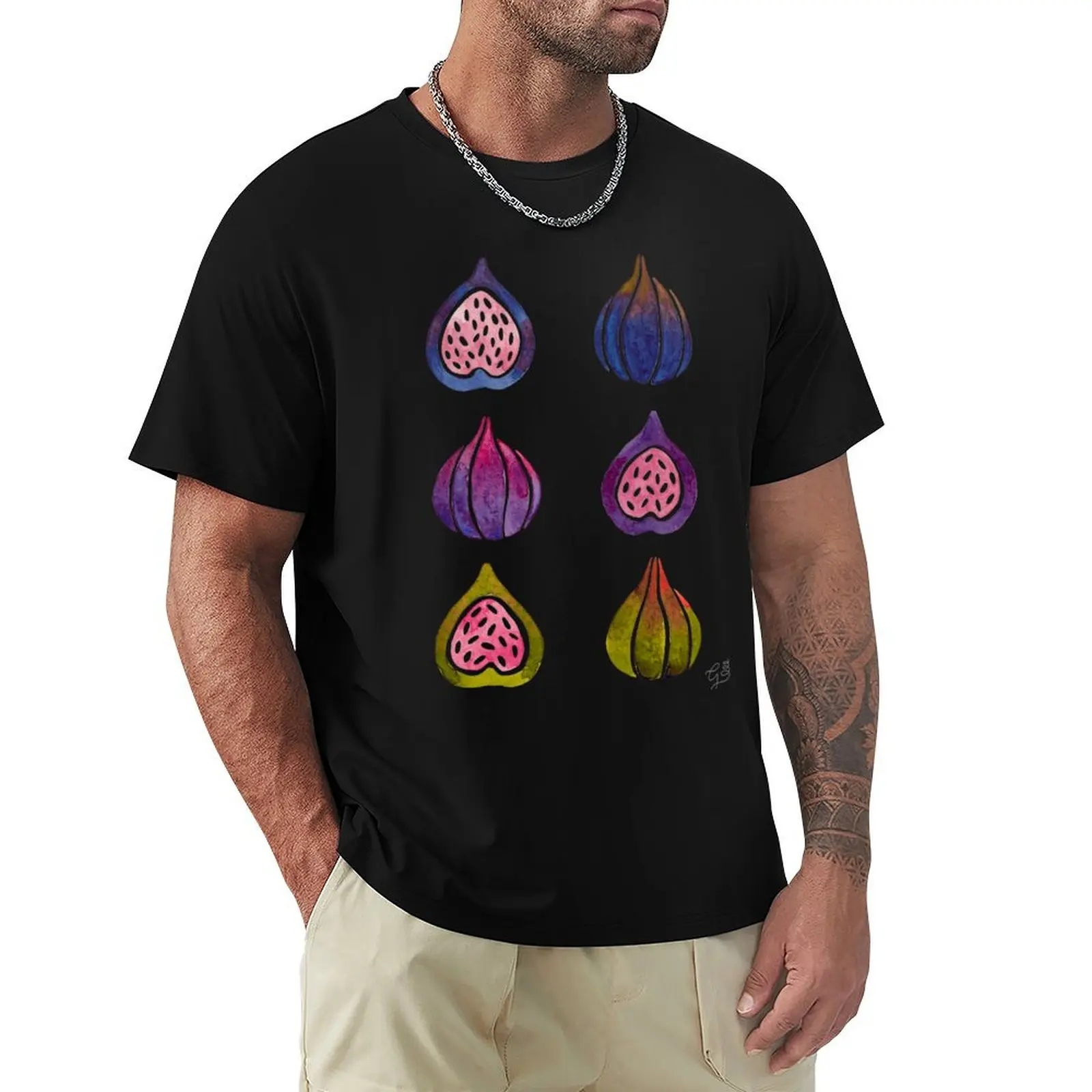 Футболка Figs винтажная аниме рубашка для мальчика Аниме фигурки кавайная одежда