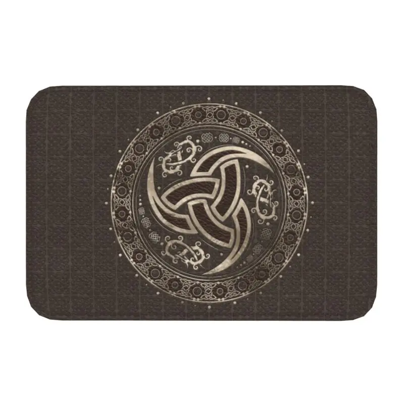 

Odin's Horn Door Floor Kitchen Bath Mat Anti-Slip Indoor Viking God Norse Valhalla Doormat Garage Entrance Rug Footpad Carpet