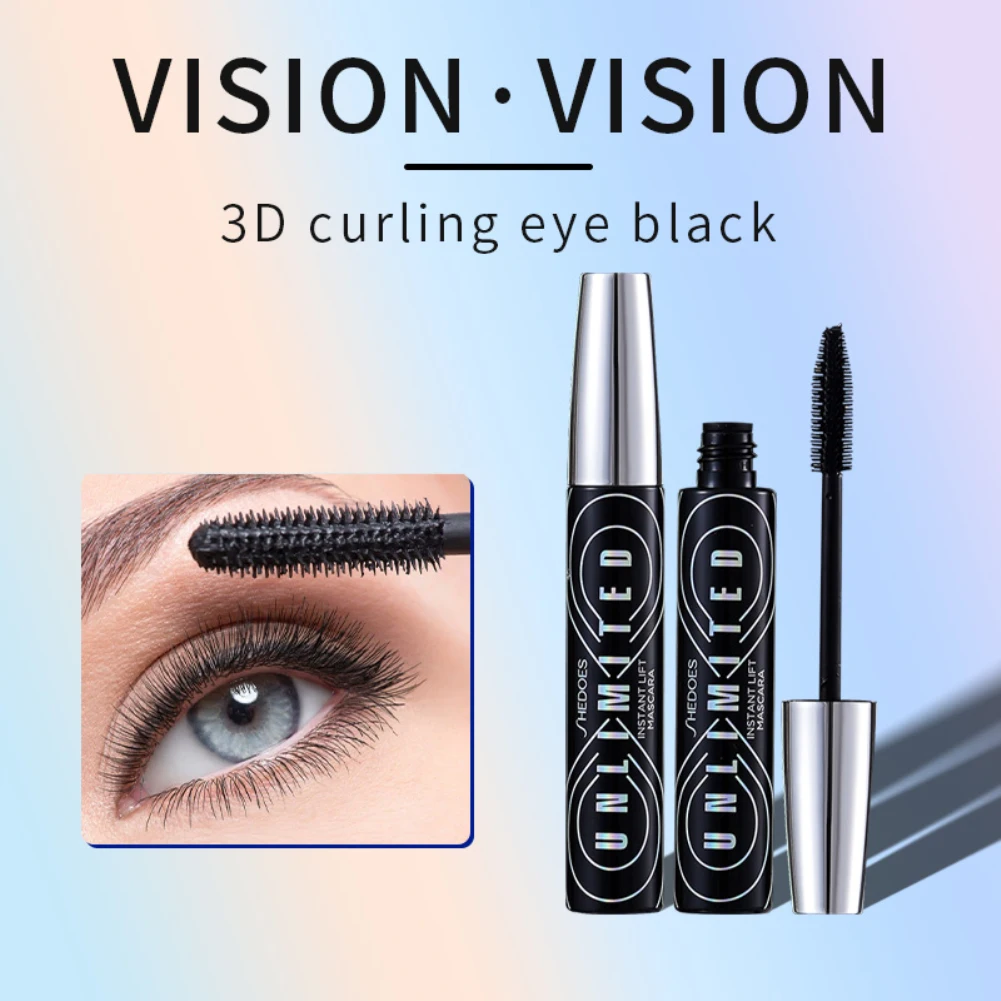 

Черная тушь для ресниц 4D шелковистые ресницы Удлиняющая ресницы макияж Водостойкая тушь для ресниц объем косметика для глаз 2022