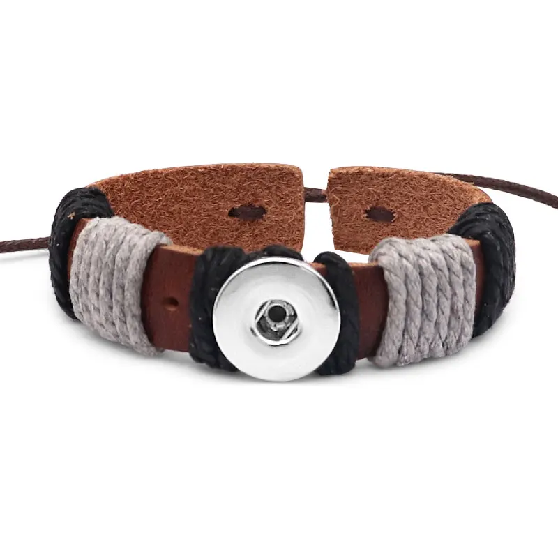 

Винтажный Браслет из натуральной кожи, 18 мм