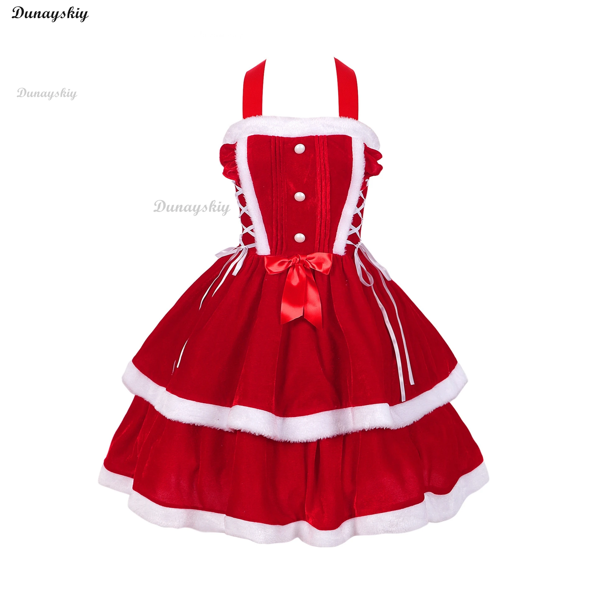 Рождественское платье карнавальная вечеринка платья с запахом из