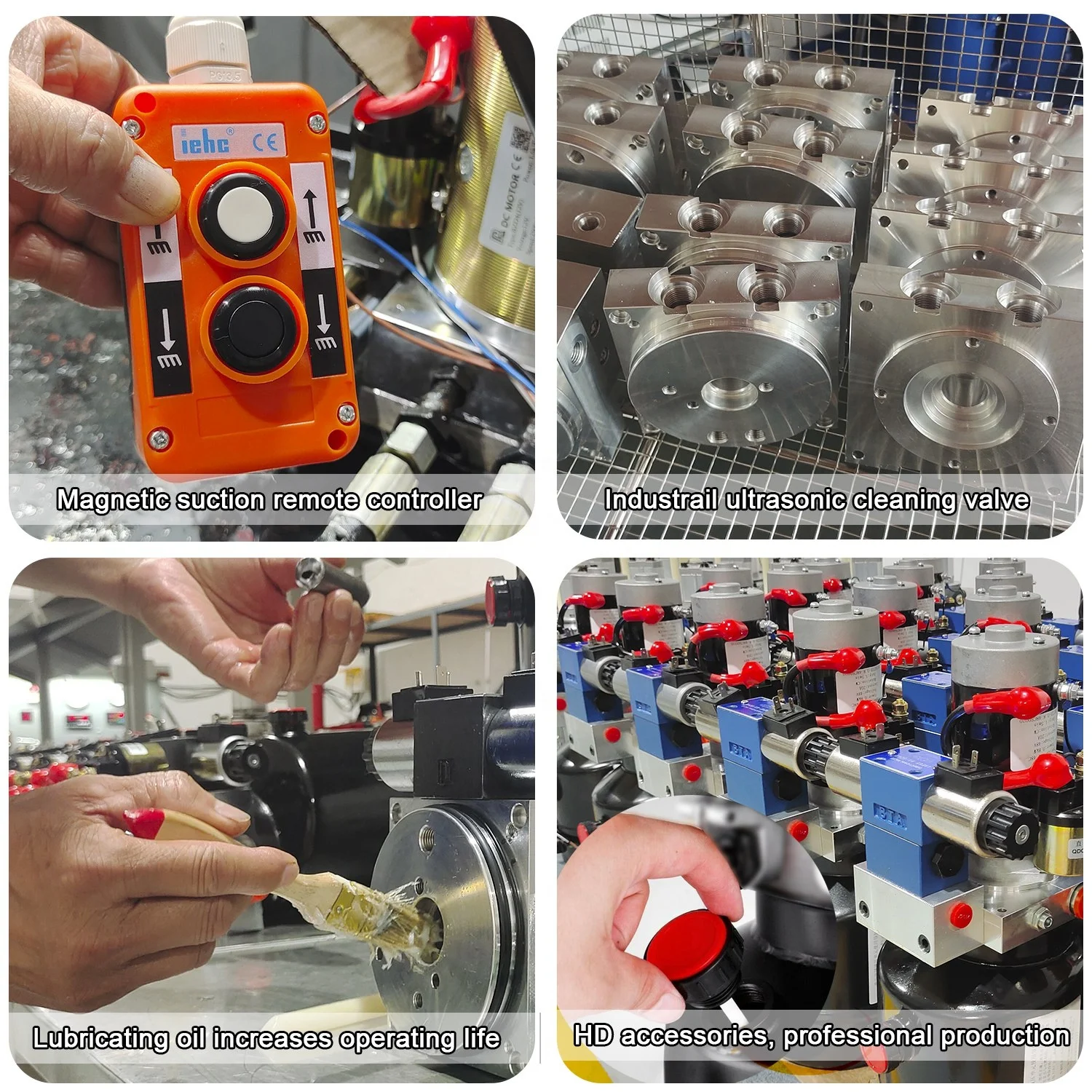 Подвижный сбалансированный тяжелый электрический штабелер Hy-waloil функциональный