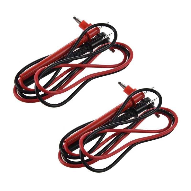 

HOT-2 Pair 4Mm Banana Plug Multimeters Meter Probe Test Lead 26 Inch Long